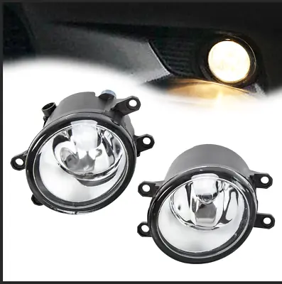 Pair Fog Lights Lamp Left & Right Side For Toyota RAV4 Camry Yaris Lexus LX570 • $12