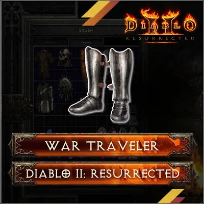 War Traveler - Diablo 2 Resurrected D2r PC/PS4/PS5 - Ladder - Non-Ladder • $1.74