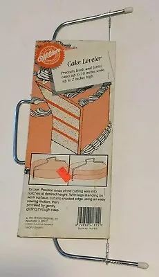 Vintage Wilton Cake Leveler For Cakes 10  X 2  Baking Kitchen Tool • £8.58