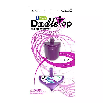 New - U-Create Doodletop Twister - Ages 5+ | 1 Player • $6.99