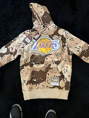 Mitchell & Ness Camo Reflective Los Angeles Lakers Hoodie Men’s • $65