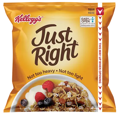 Kellogg's Just Right 40g Sachets X 150 QTY • $125