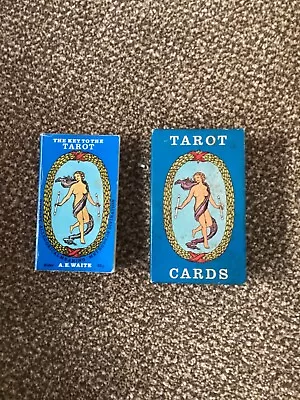 Vintage Tarot Card Deck Rider And Company 1972 Edition With 1972 Tarot Book • £97