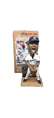 CC Sabathia Milwaukee Brewers 2010 Bobblehead SGA ~ NIB ~ FREE Shipping • $19.99