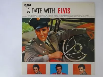 Elvis Presley A Date With Elvis RCA RVP-6211 Japan  VINYL LP • $26