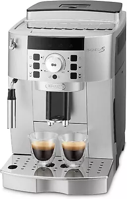 Refurbished DeLonghi Magnifica Fully Automatic Coffee Machine Silver ECAM22110SB • $449