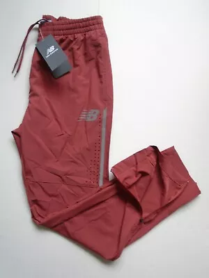 NEW BALANCE All Motion JOGGERS Mens Running Vented Pants Rust Size SMLXL • $23.77