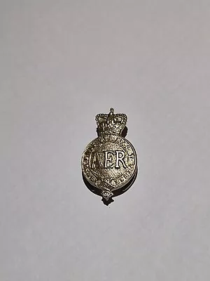 WW2 'AER Army Emergency Reserve Collar Stud Badge  Honi Soit Qui Mal Y Pense  • £12.95