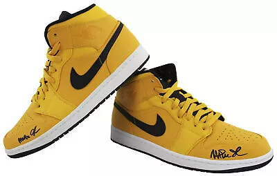 Lakers Magic Johnson Signed 2018 Nike Air Jordan 1 Shoes W/ Box BAS Witnessed • $1698.43