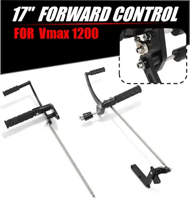 Vmax 1200 CNC Forward Control FootPeg Extension For Yamaha VMX1200 1985-2007 • $249.91