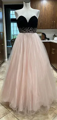 Night Moves Women 4 Sweetheart Ball Gown Tulle Quinceanera Dresses Prom Dress • $44.99