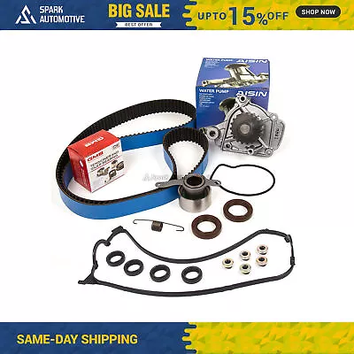 Timing Belt Kit Water Pump Valve Cover Gasket Fit 92-95 Honda Civic 1.6 D16Z6 • $134.99