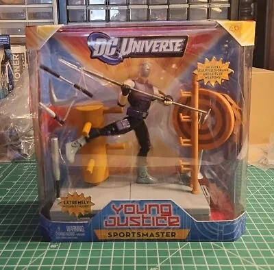 Dc Universe Young Justice Sportsmaster Weapons Training Diorama • $45