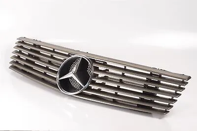 Mercedes 1298800085 Bonnet Grille Complete - 7 Slat - Silver | R129 SL • $1252.60