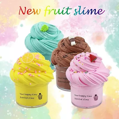 $13.99 • Buy 70ML Kids DIY Slime Supply Fruit Kit Cloud Slime Aromatherapy Pressure Slime Toy