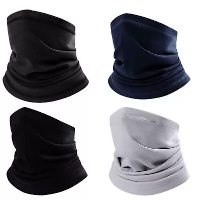 Winter Fleece Thermal Half Face Mask Neck Warmer Ski Windproof Scarf Bandana US • $3.98