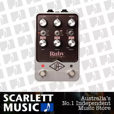 Universal Audio Ruby '63 Top Boost Effects Pedal • $527.95