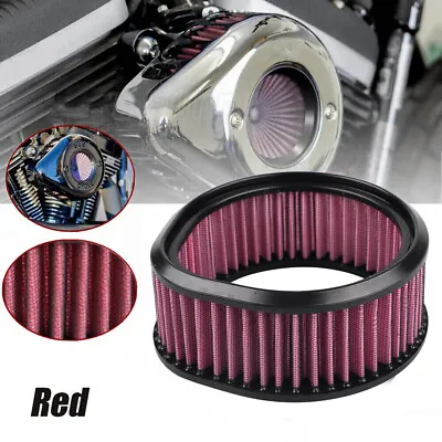 Air Cleaner Washable For S&S Super E &G Carburetors With Teardrop Air Filter Red • $12.33