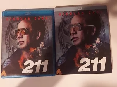 211 Bluray No DVD Nicholas Cage Action Robbery Heist Cop Thriller Drama RARE  • $40