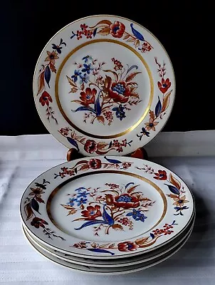 Superb Set Of Four Vintage Artibus Portugal Porcelain Salad Plates Vista Alegre • $68