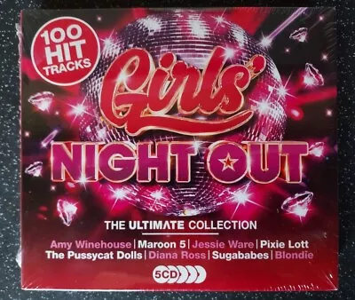 Various Artists : Girls' Night Out CD Box Set 5 Discs (2017) ***NEW***48HR Track • £3.02