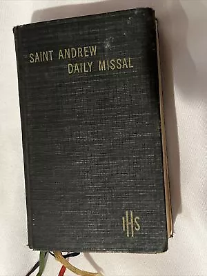 Saint Andrew Daily Missal 1956 Rare • $49.99