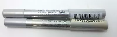 (2) Maybelline Cool Effect Cooling Shadow/Liner Gives Me The Chills .07oz FLAWED • $7.99