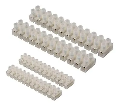 12 Way Connector Strip 3 Amp To 60 Amp Choc Block Terminal Connection • £2.29