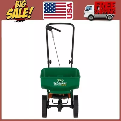 Turf Builder EdgeGuard Mini Broadcast Spreader Holds 5000 Sq Ft Of Lawn Product • $40.68