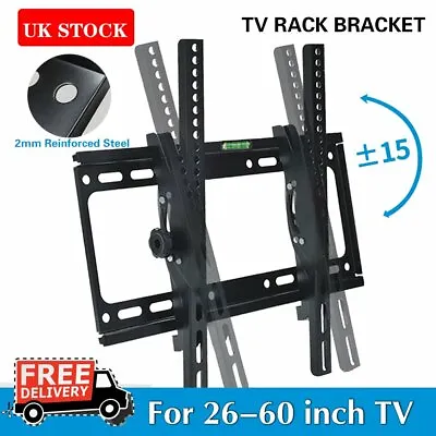 TV Wall Mount Bracket Tilt Flat Plasma Shelf LCD LED 26 32 34 40 42 50 55 60  • £9.99