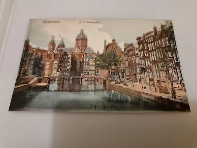 Postcard. Netherlands. Amsterdam. Vintage. 1906 • $3