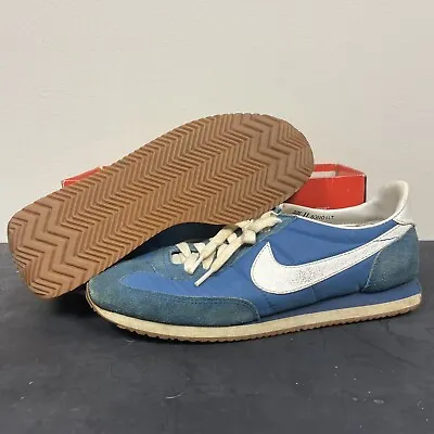 Vintage 80s Nike Lady Monterey Nylon Trainer Size 11 Track Runner Shoe 831101LT • $254.77