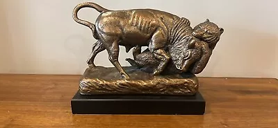 Bull And Bear Statue Wall Street 1965 By Smerling/Austin • $240