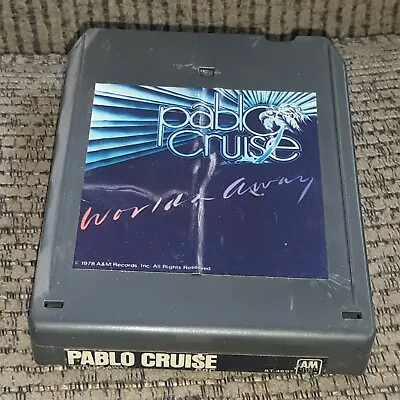 Pablo Cruise Worlds Away Album 8 Track Tape LATE NITE BARGAIN Tested WORKS Vtg! • $6.64