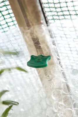 £3.75 • Buy Alliplugs Greenhouse Insulation Clips Original Plastic Pack Of 50 Green Clips 