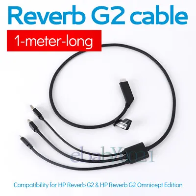 HP Reverb G2 1m Cable VR Headset Cord Connecting Wired Line • $65