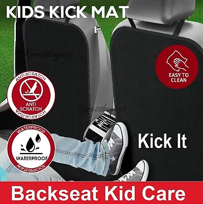 Car Back Seat Protector Covers Kids Kick Mat Padded Backseat Children Kid Care • $13.49