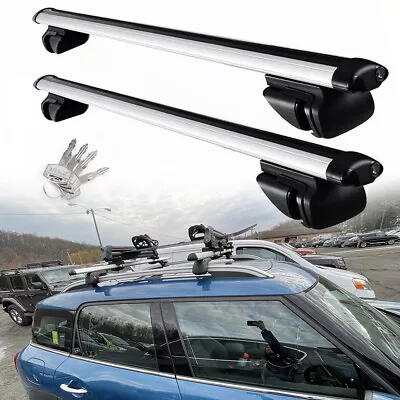 Roof Rack Cross Bar Carrier Rail Roof Silver For Mini Cooper Countryman 2012-22 • $139.11