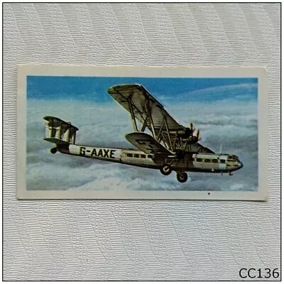 Brooke Bond History Of Aviation #17 Handley Page HP.42 Tea Card (A) (CC136) • £3.12