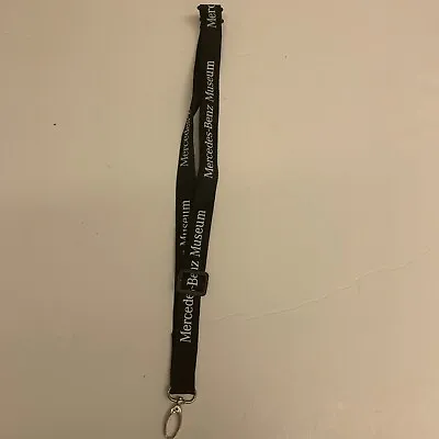 Mercedes-Benz Museum Lanyard Black With Adjustable Strap • $7.57