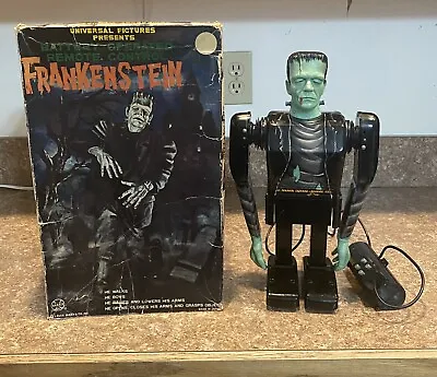 Vintage Marx 1963 Universal Monsters Frankenstein Tin Toy Battery Operated! • $3500