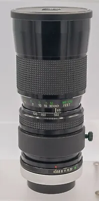 Vivitar Series 1 90-180mm F4.5 VMC Flat Field Canon FD Mount Pro Macro Zoom Lens • $166.01