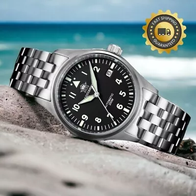 39mm ADDIESDIVE NH35A Automatic Mechanical Diver 200M Waterproof Men's Watch • $84.82