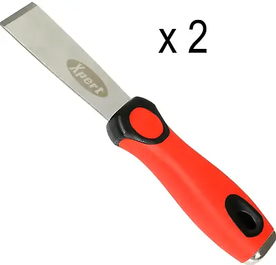 Window Bead Deglazing Chisel Knife X2 Tool Stiff Blade Putty Scraper Upvc • £12.95