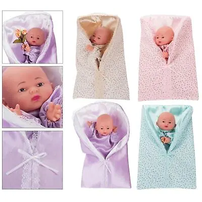 Funny Hand Puppets Lifelike Newborn Swaddling Clothes Baby Doll Toy Finger • $13.97