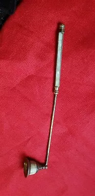 Candle Snuffer - Brass And Mother Or Pearl Handle • £5