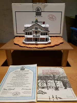 Rockwell's Main Street Collection  Landmark Sculptures Figurine NIB • $45