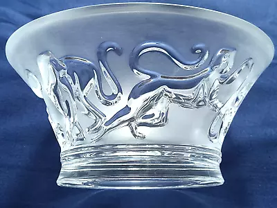 Lalique Jungle Candle Bowl Looks Like Monkeys Are Moving As Candle Flickers Rare • £525