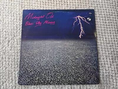 Midnight Oil - Blue Sky Mining.  Vinyl. 1990 UK. A3/B3.  VG+/EX • $12.31