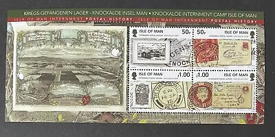Isle Of Man 2011 Mnh Internment Postal History Knockaloe Ms1690 -free Uk P&p • $4.79